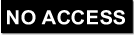 aluminium no access sign