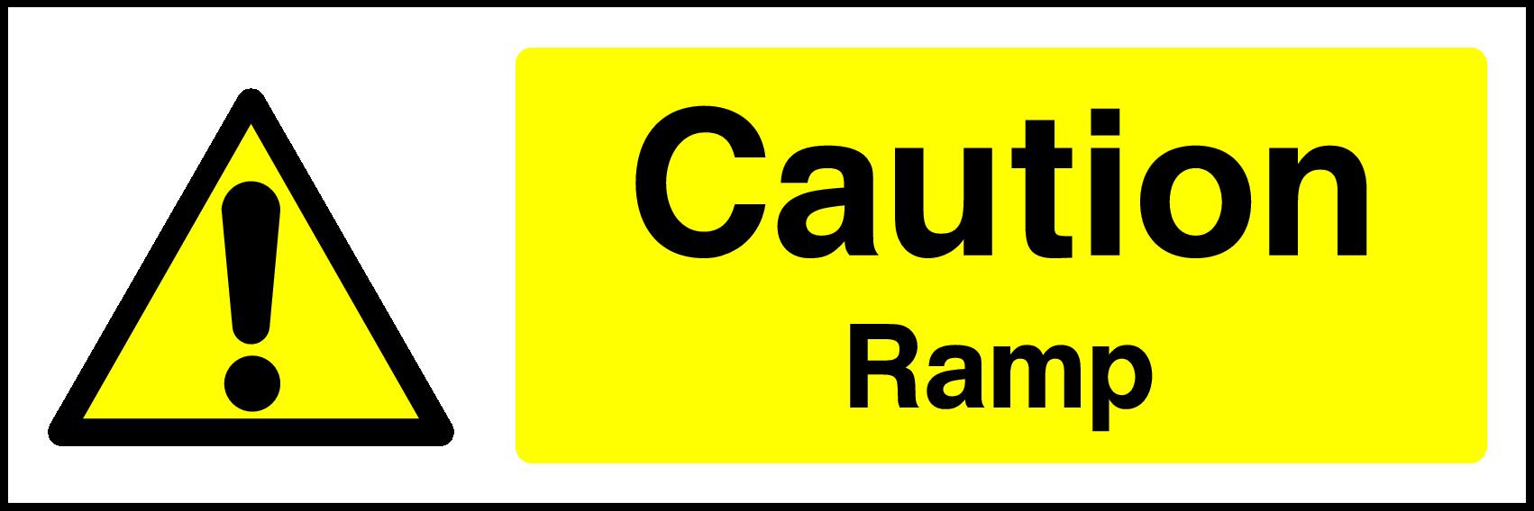 Ramp Signs and Stickers