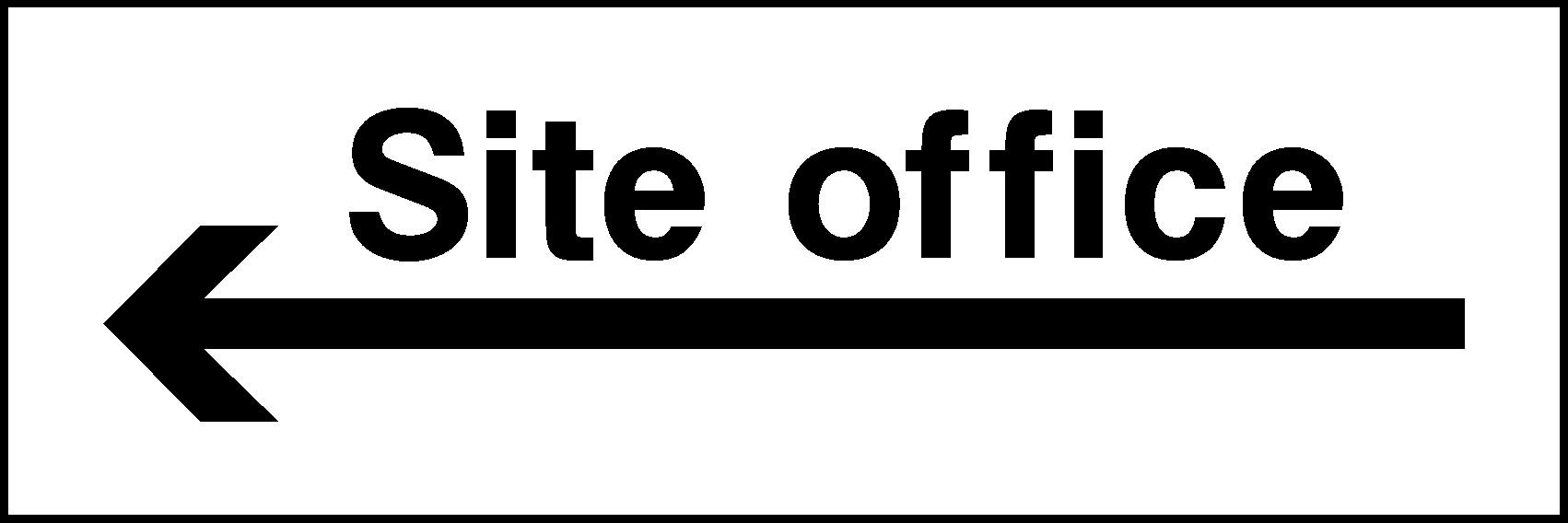 Site Office Signs and Stickers