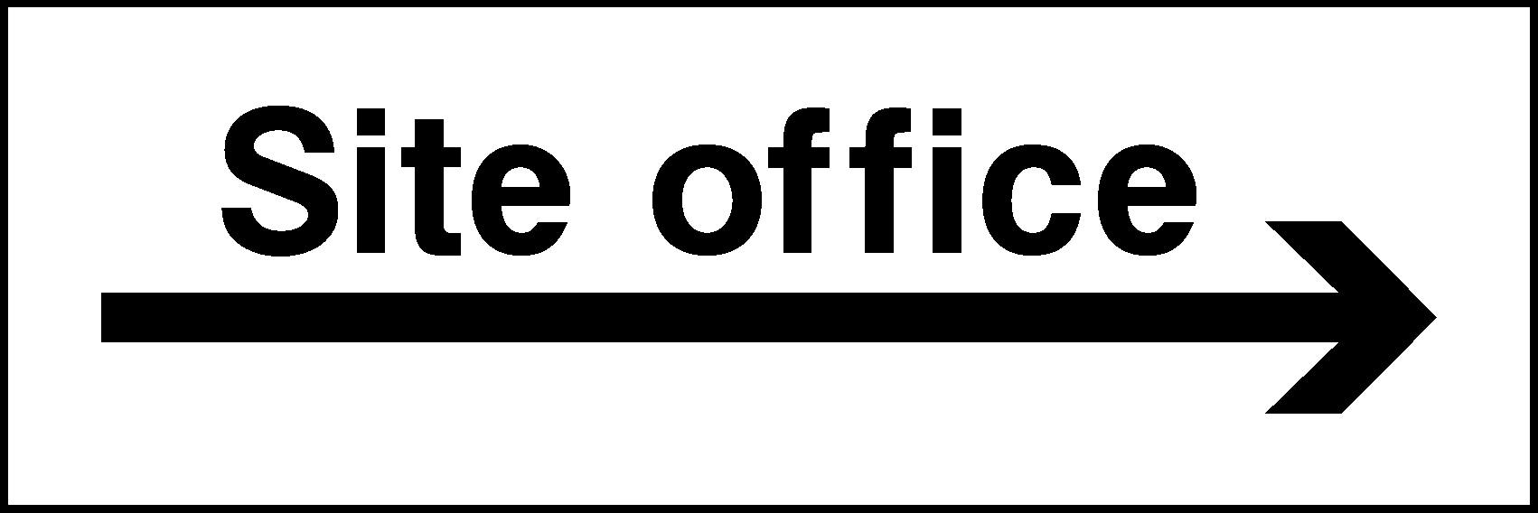 Site Office Signs and Stickers