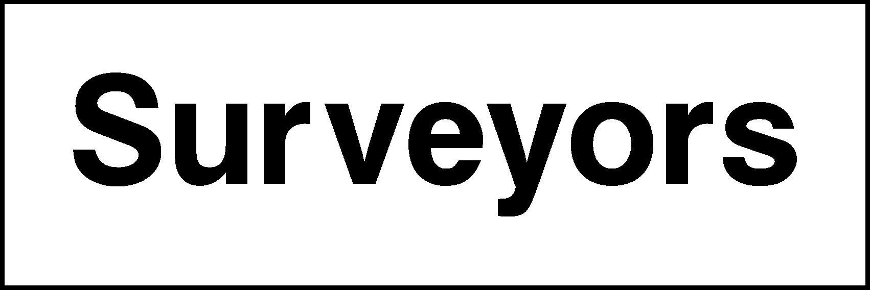 Surveyors Signs and Stickers