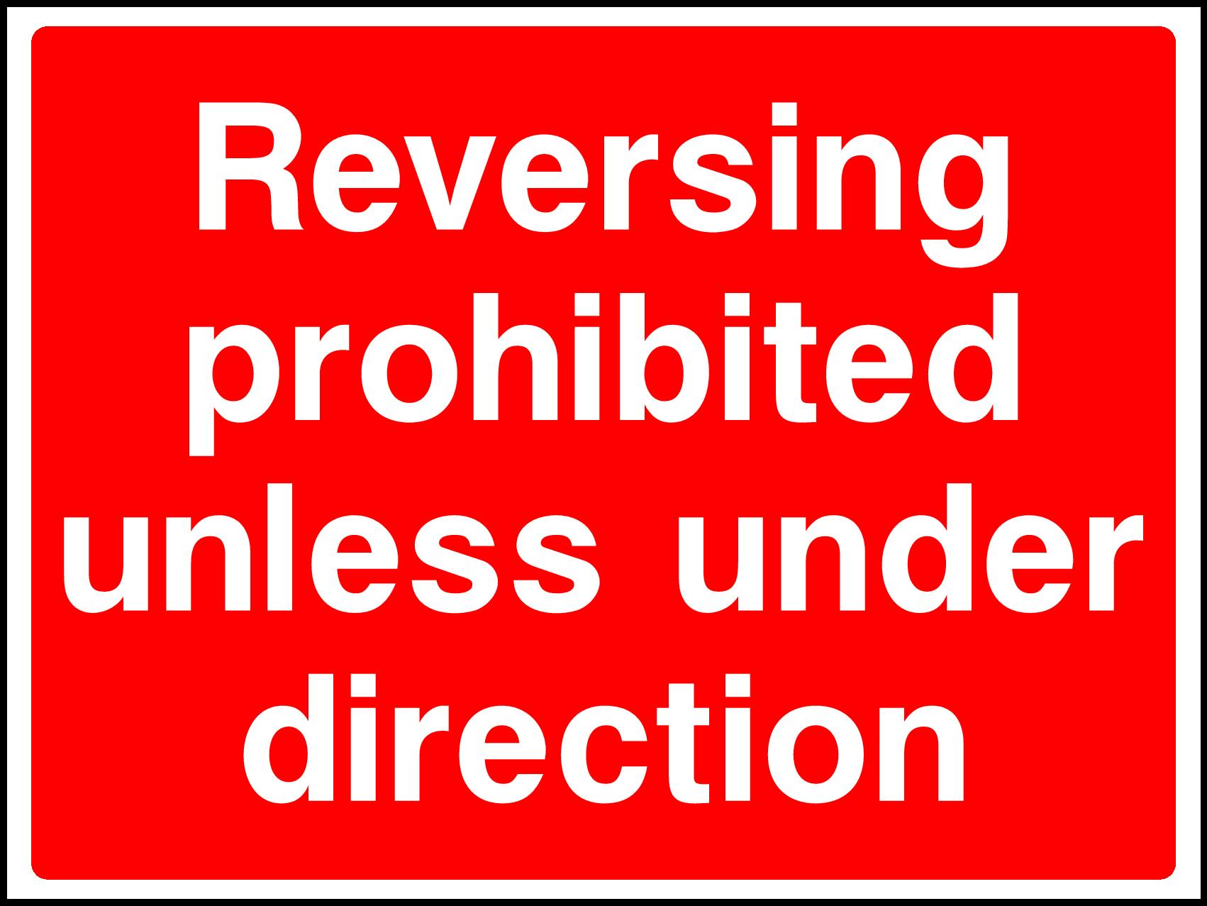 Reversing Prohibited Signs and Stickers