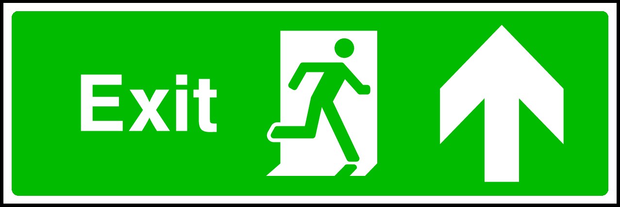 Emergency Exit Signs and Stickers