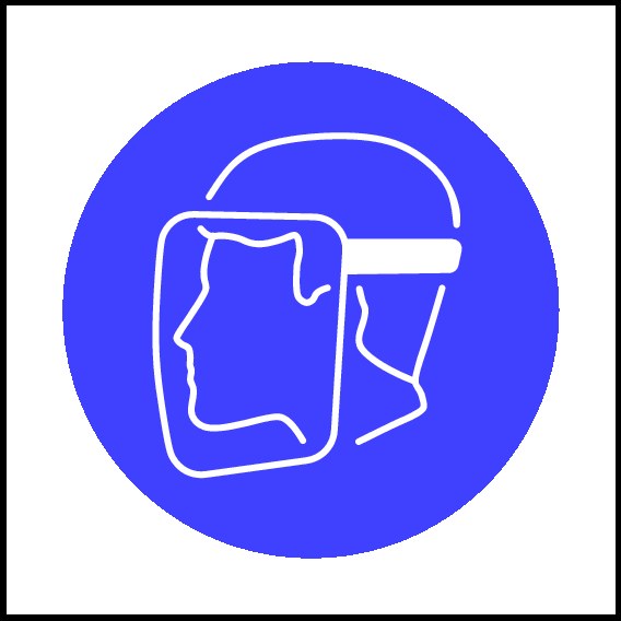 Eye Protection Signs and Stickers