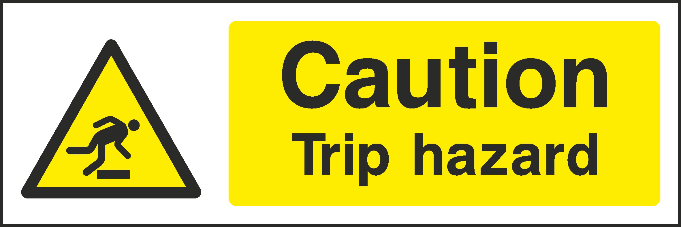 Trip Hazard Signs and Stickers