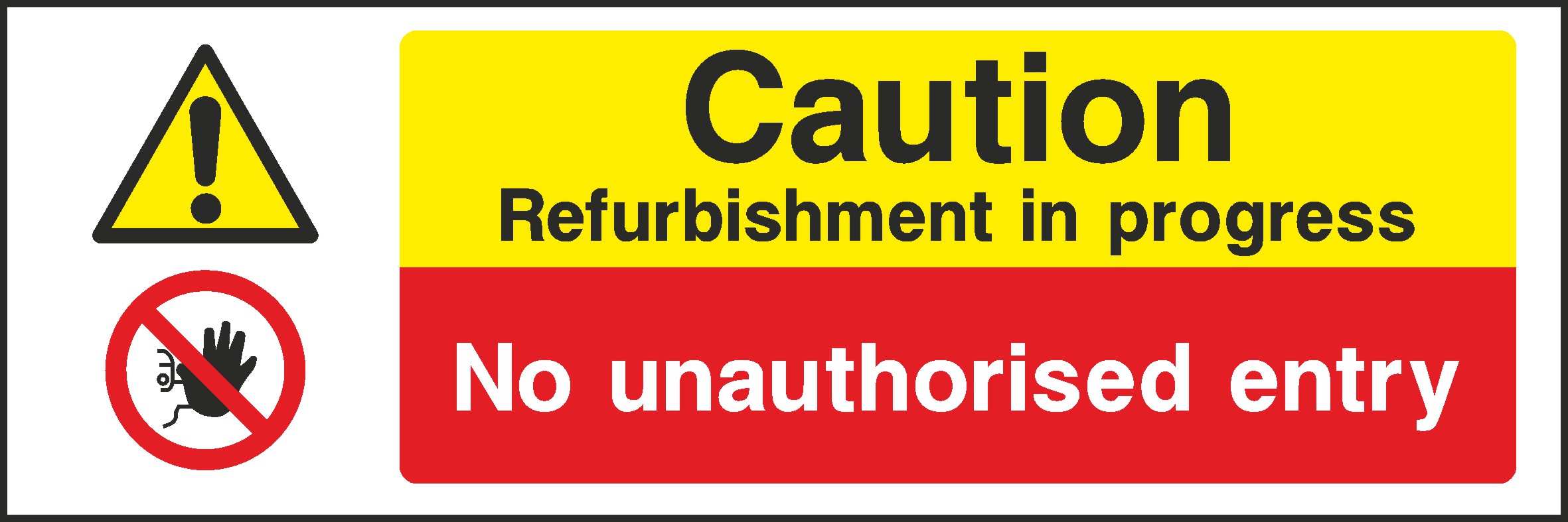 No Entry Signs and Stickers