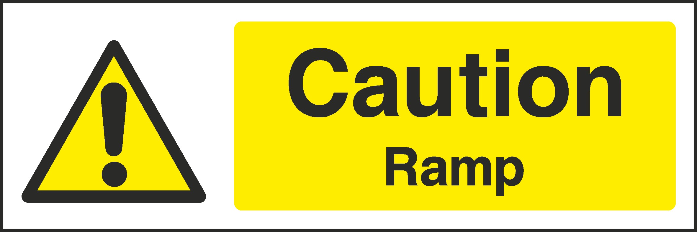 Ramp Signs and Stickers