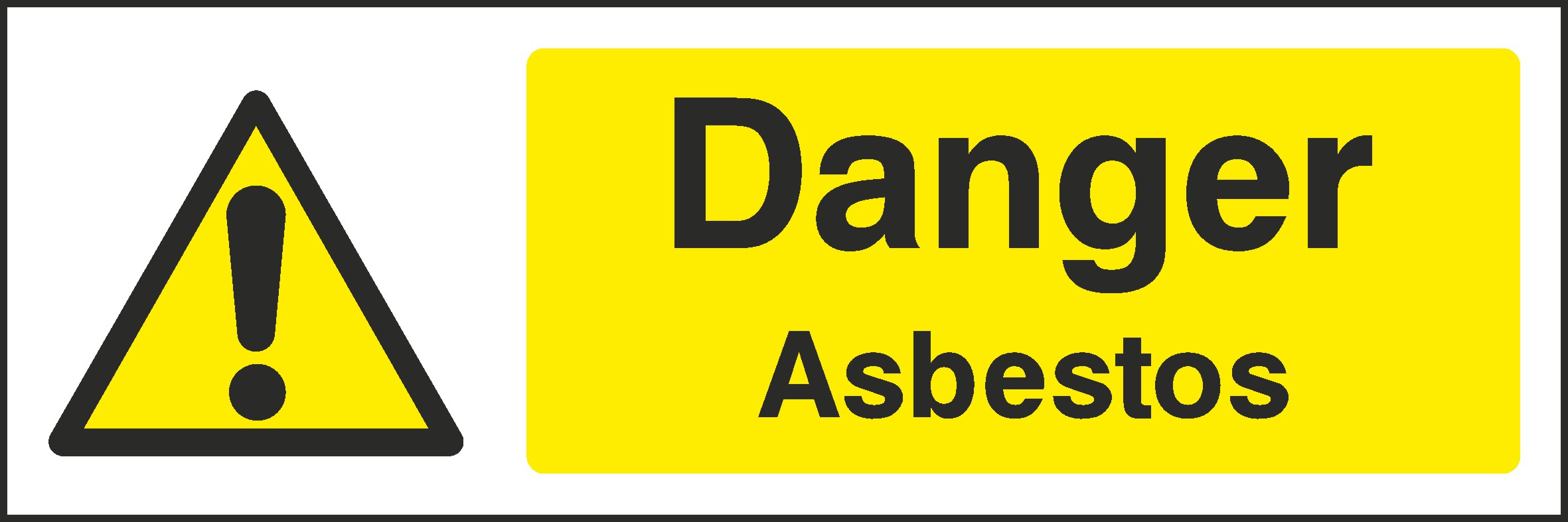 Asbestos Signs and Stickers