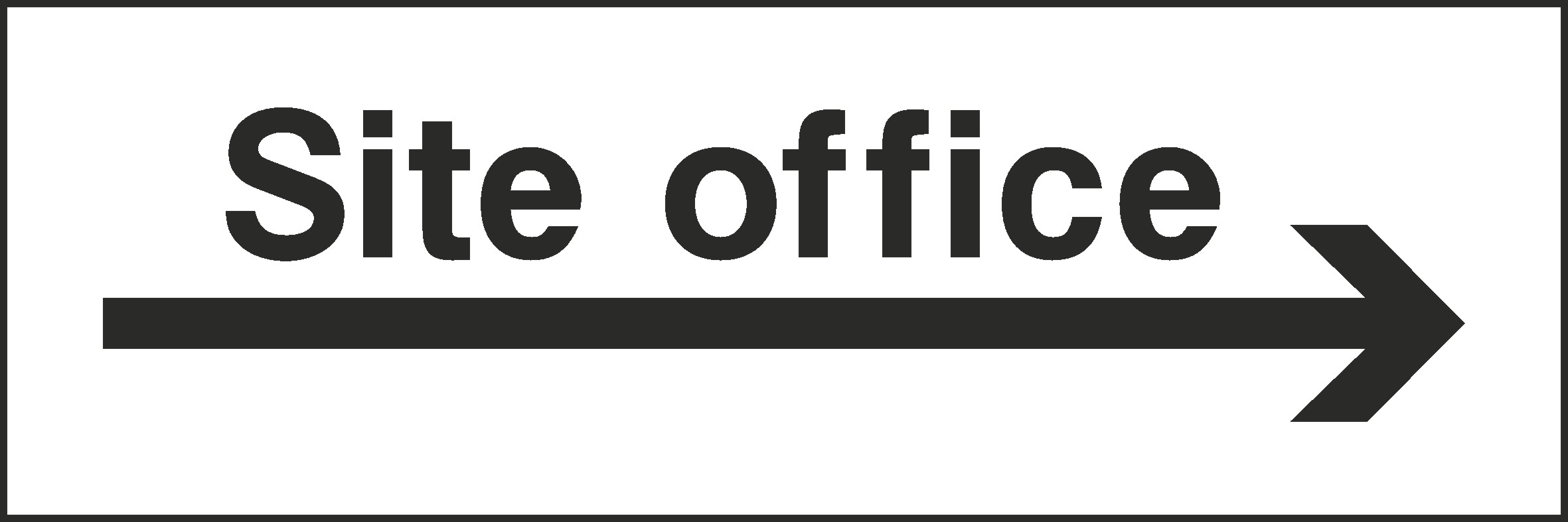 Site Office Signs and Stickers