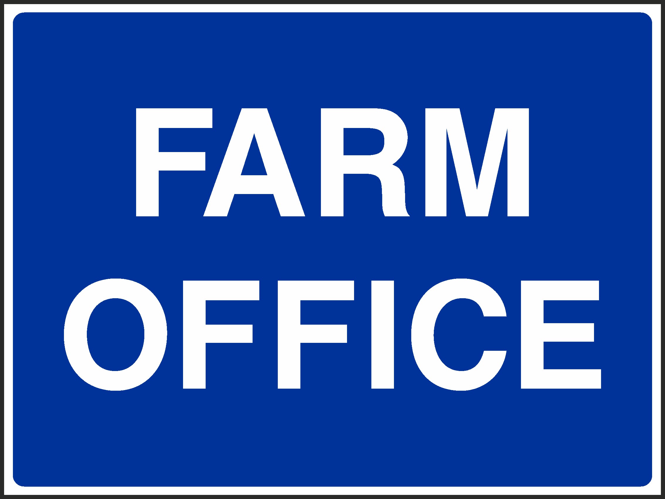 Farm Office Signs and Stickers