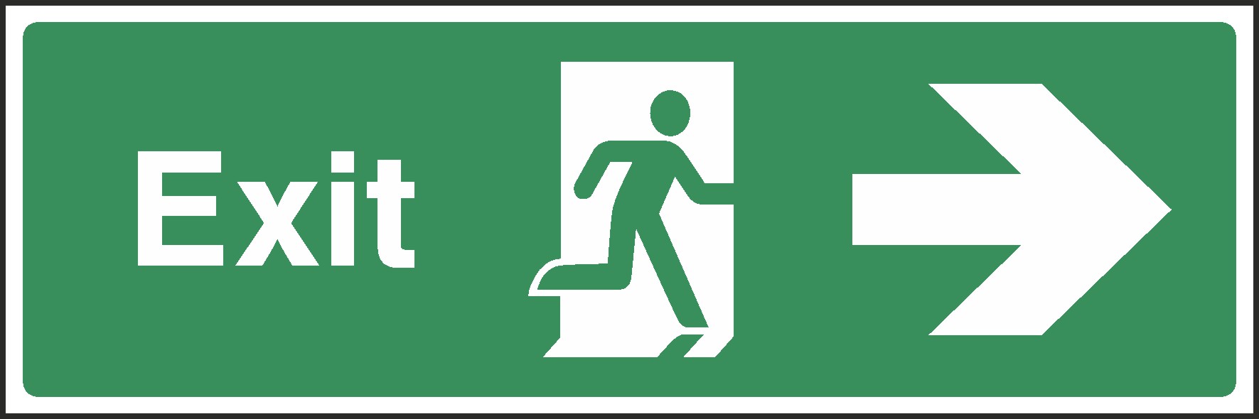 Fire Exit Signs and Stickers