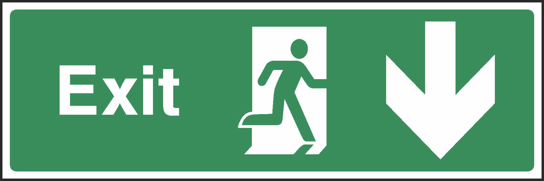 Fire Exit Signs and Stickers