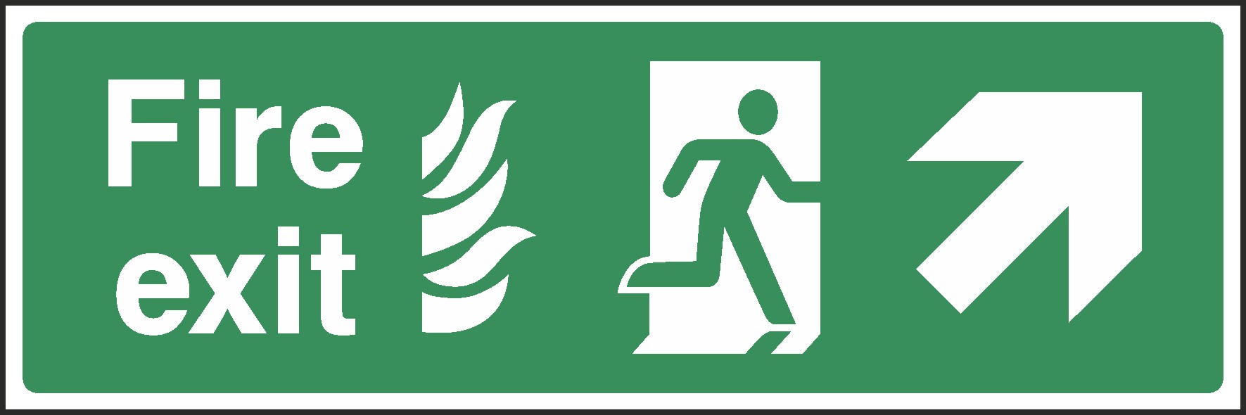 Fire Exit Signs and Stickers