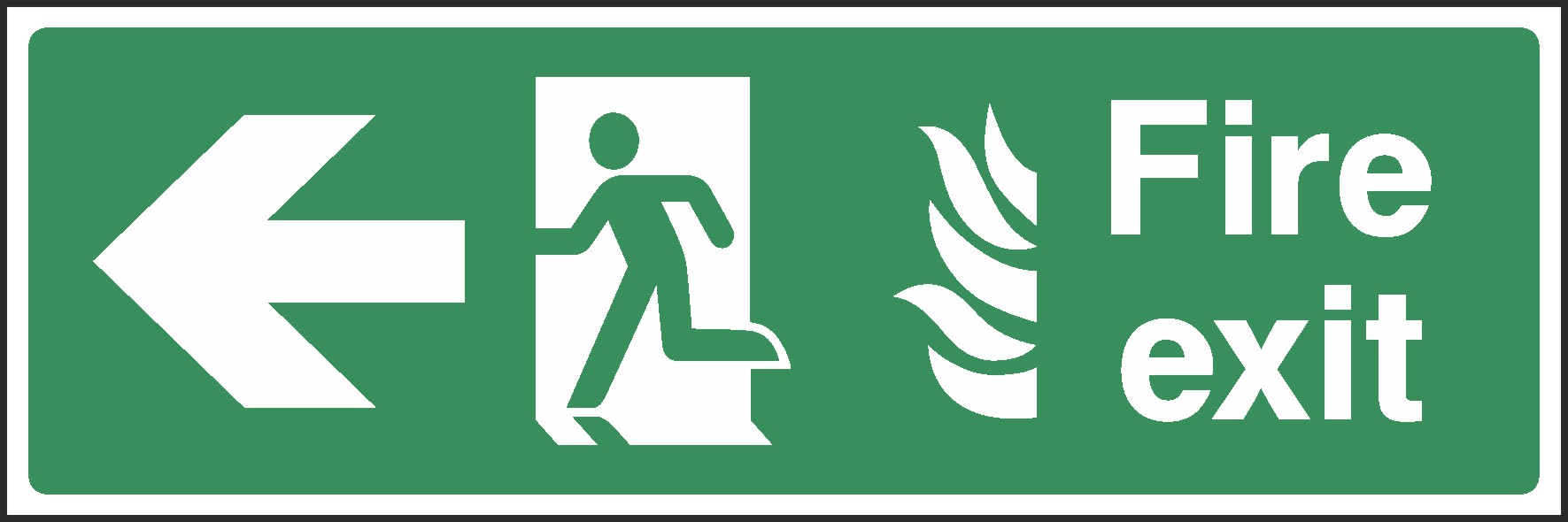 Fire Exit Signs and Stickers