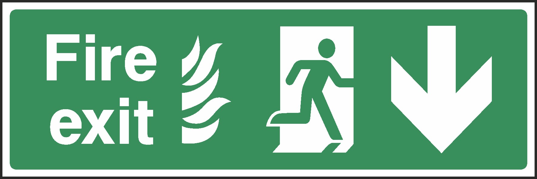 Fire Exit Signs and Stickers