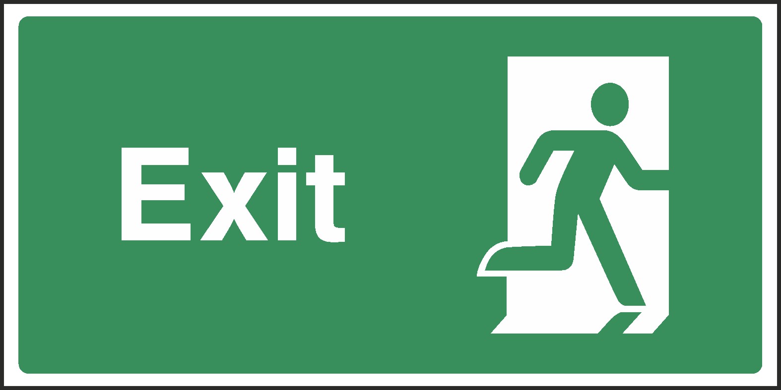 Emergency Escape Signs and Stickers