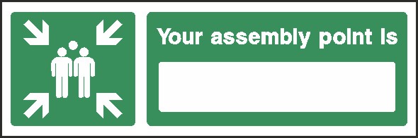 Fire Assembly Point Signs and Stickers