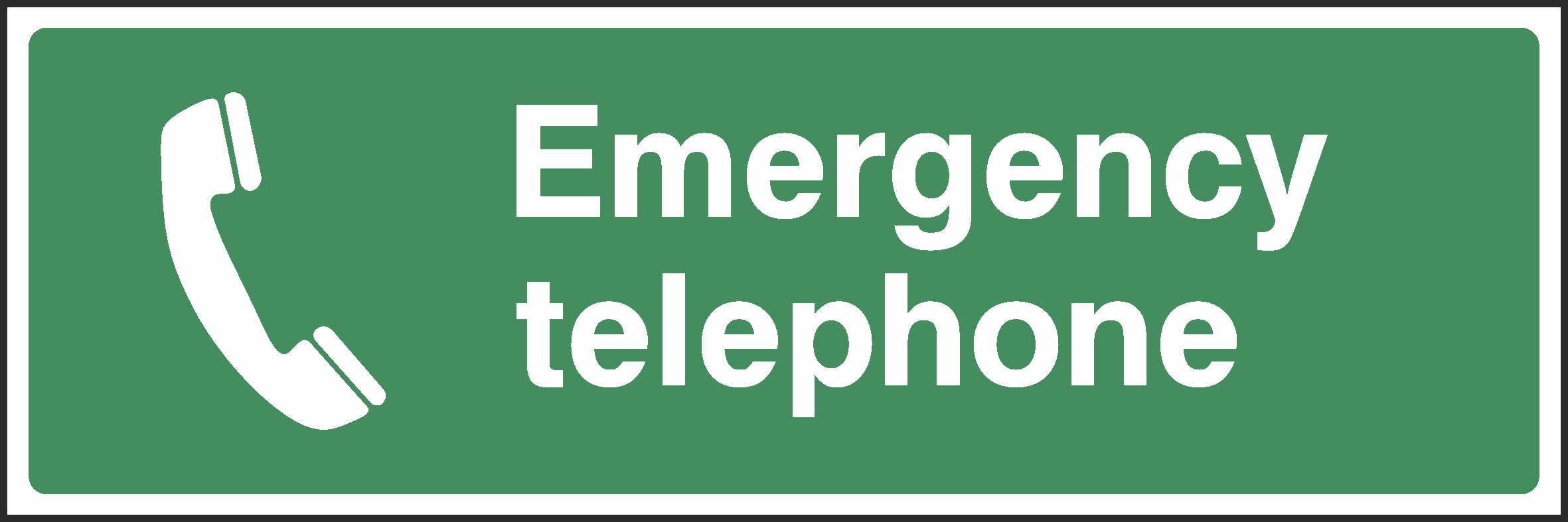 Emergency Telephone Signs and Stickers