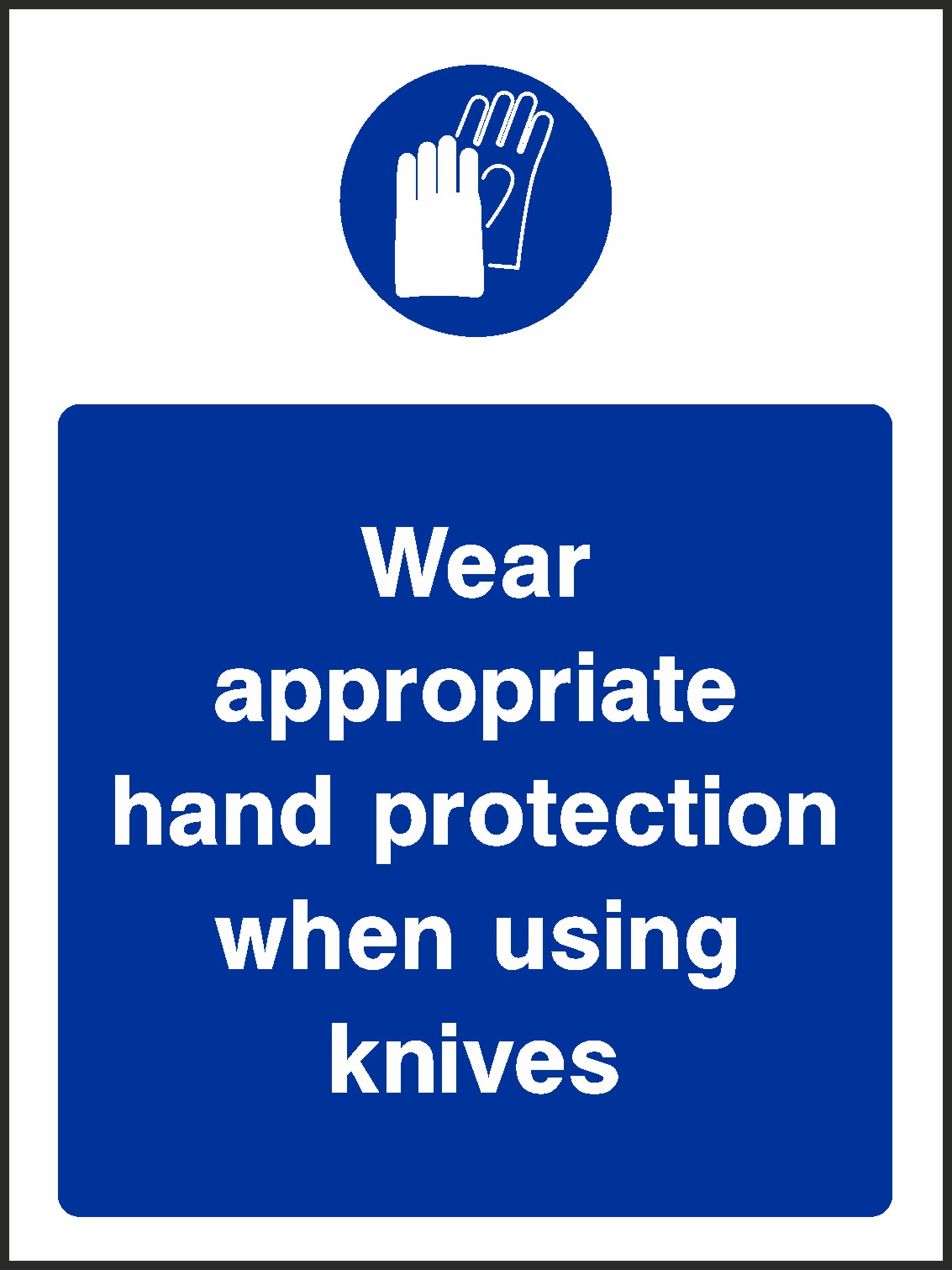 Hand Protection Signs and Stickers