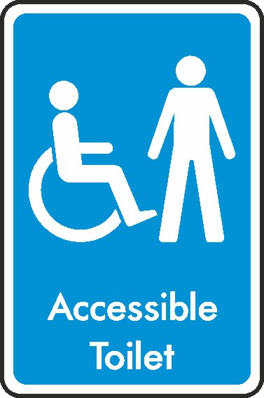 Disabled Access Toilet Signs and Stickers