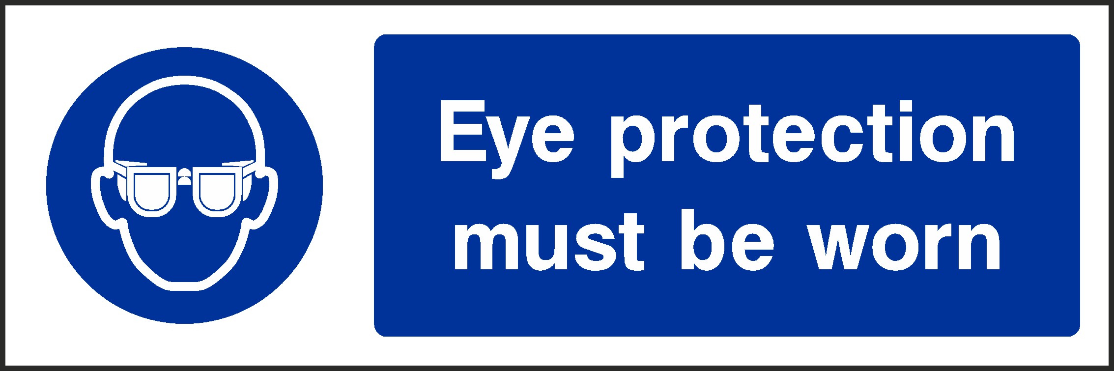 Eye Protection Signs and Stickers