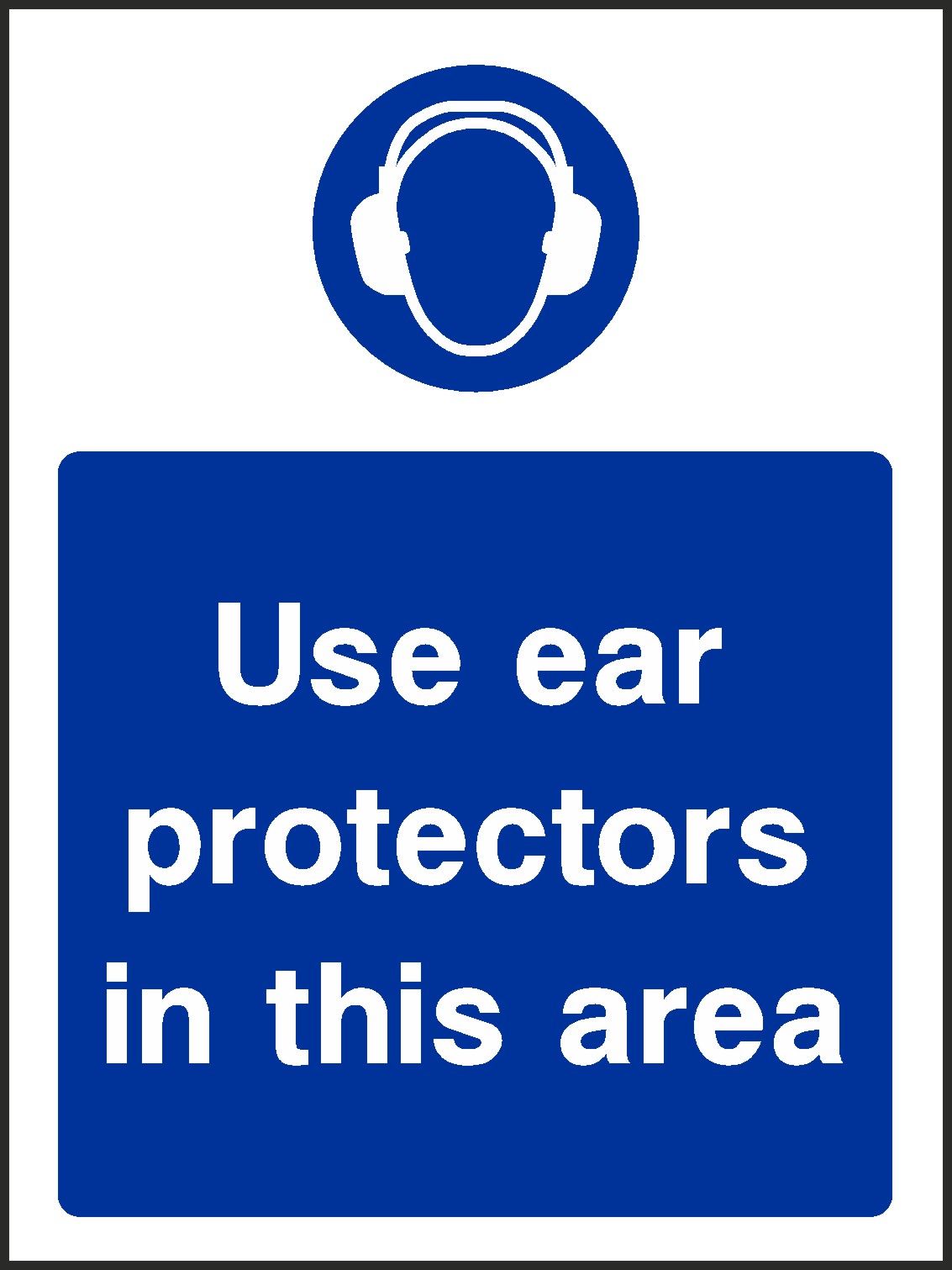 Use Ear Protection Signs and Stickers