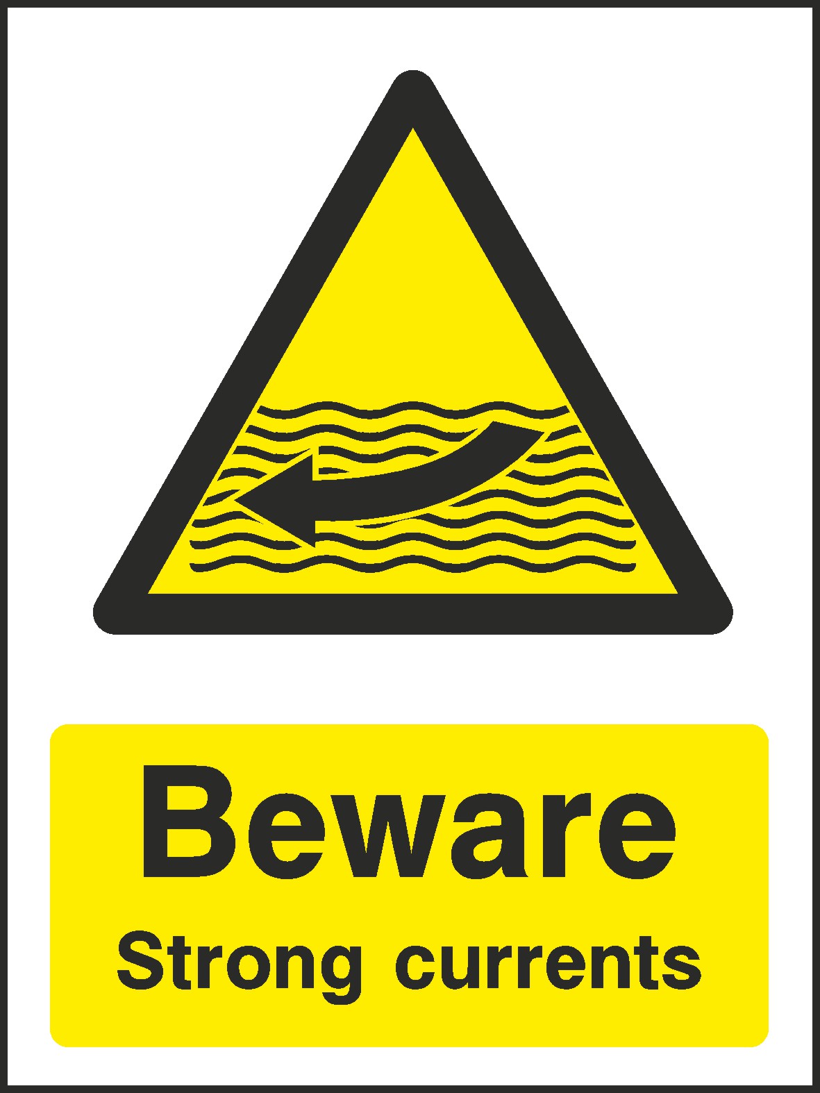 Strong Currents Signs and Stickers