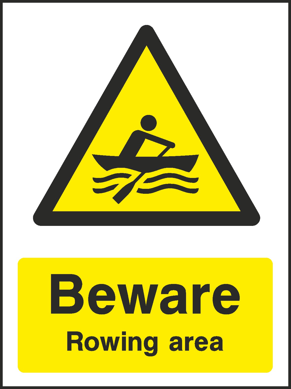 Rowing Signs and Stickers