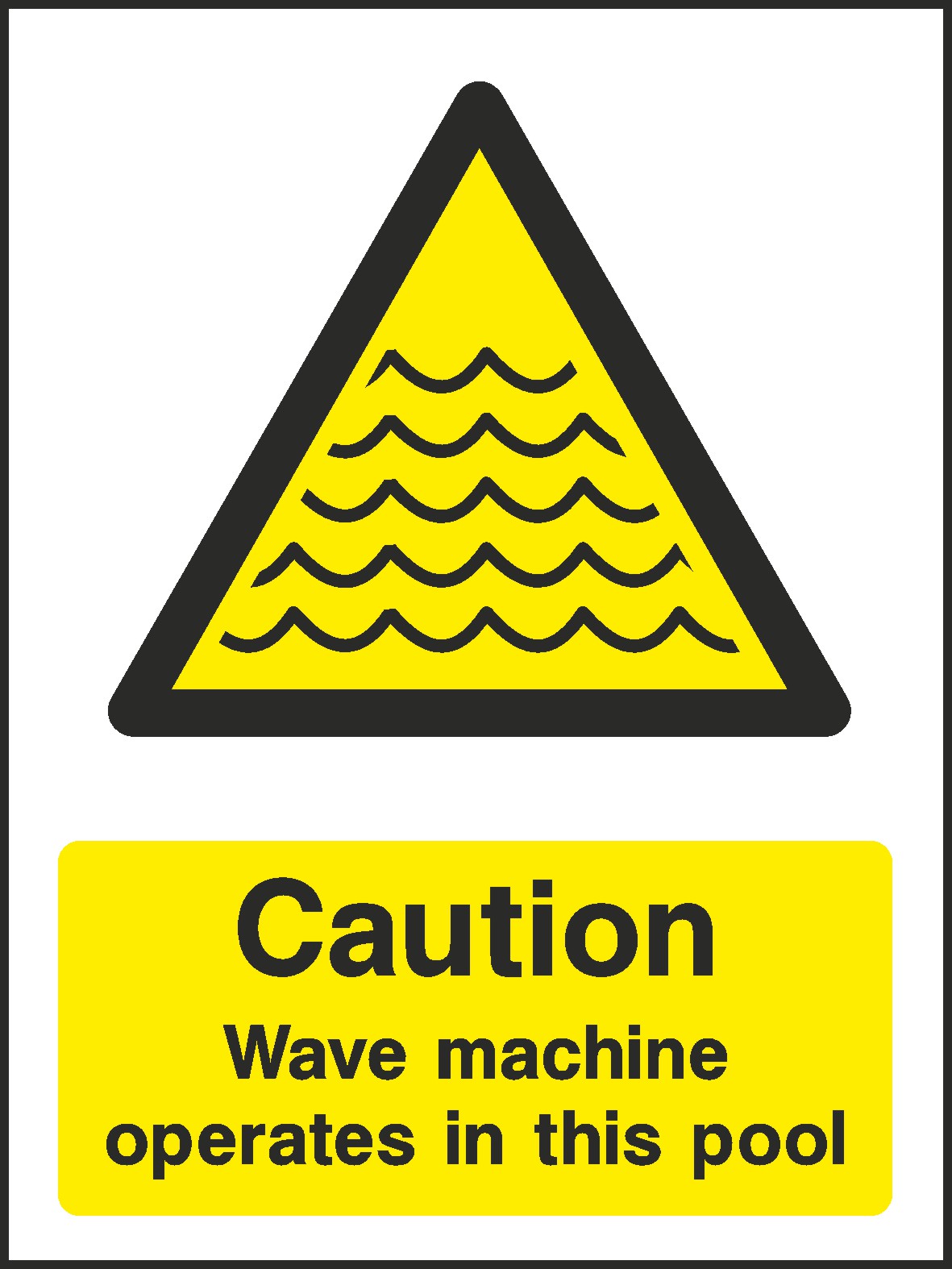 Wave Machine Signs and Stickers