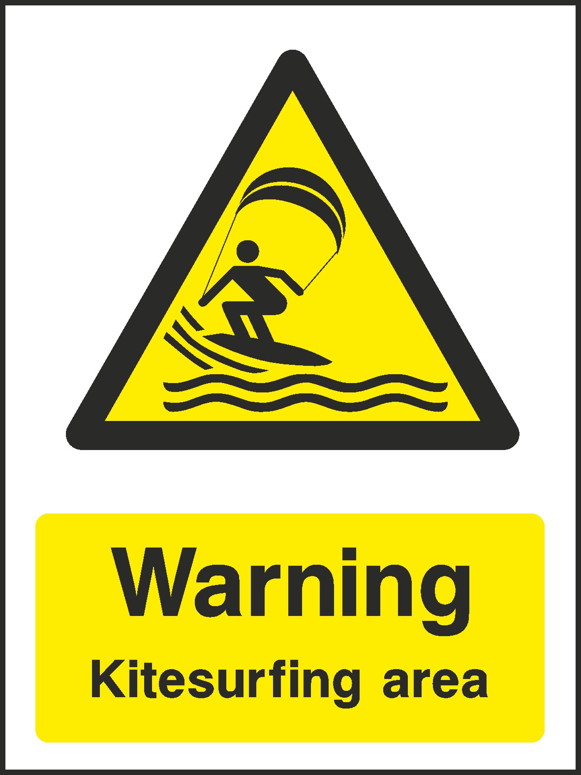Kite Surfing Signs and Stickers
