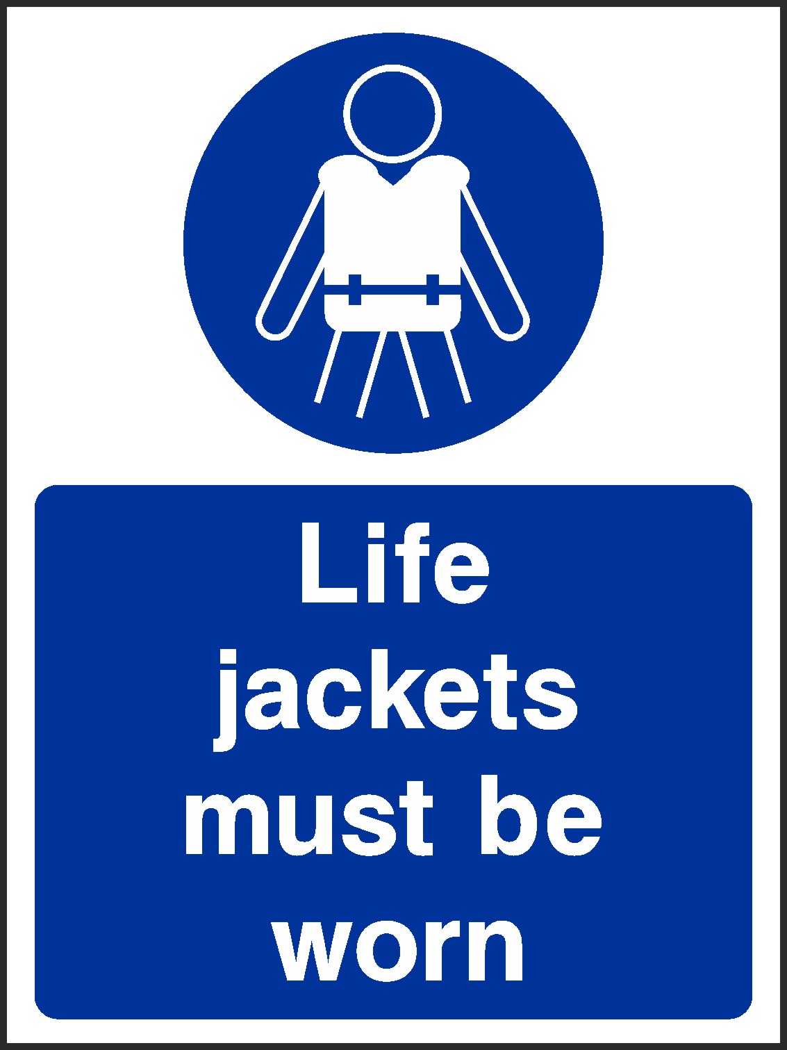 Life Jackets Signs and Stickers