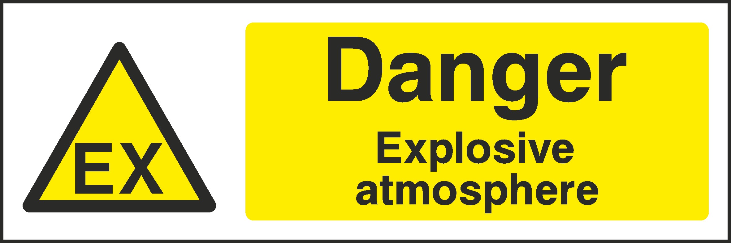 Explosive Atmosphere Signs and Stickers