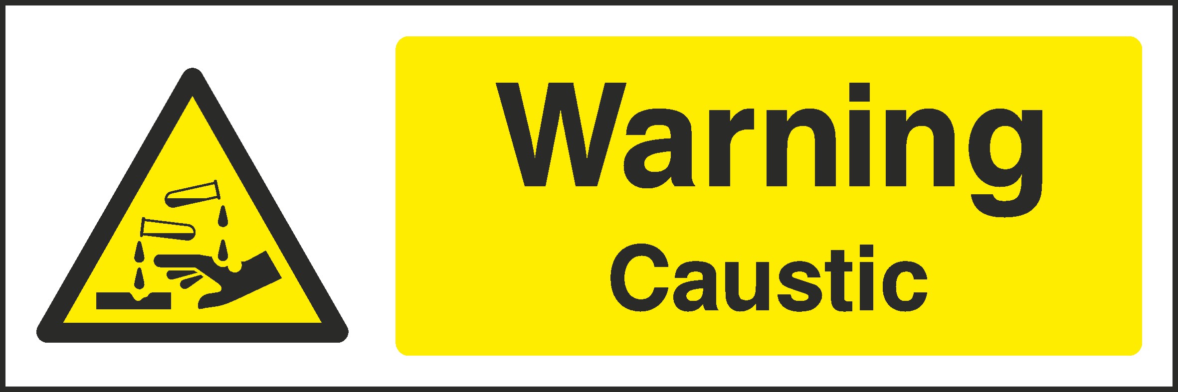 Corrosive Signs and Stickers