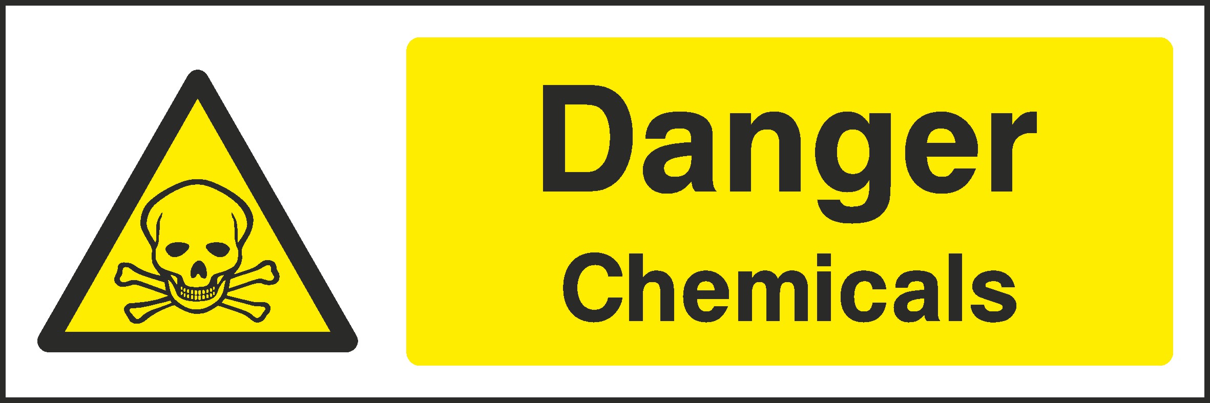 Danger Chemicals Signs and Stickers