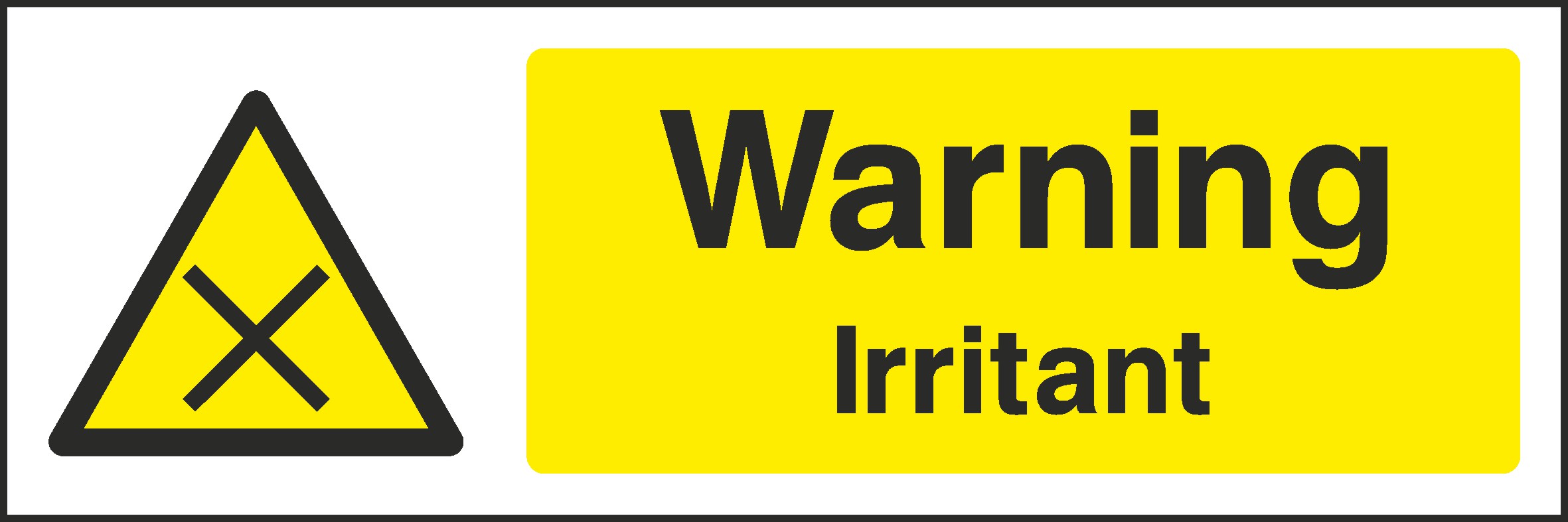 Irritant Signs and Stickers