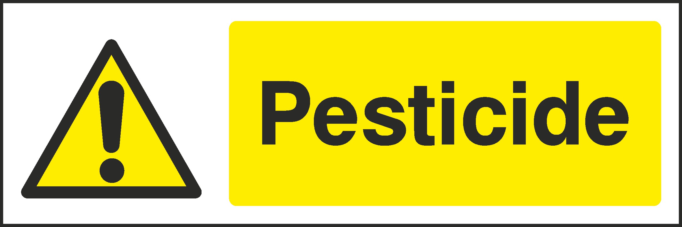 Pesticide Warning Signs and Stickers