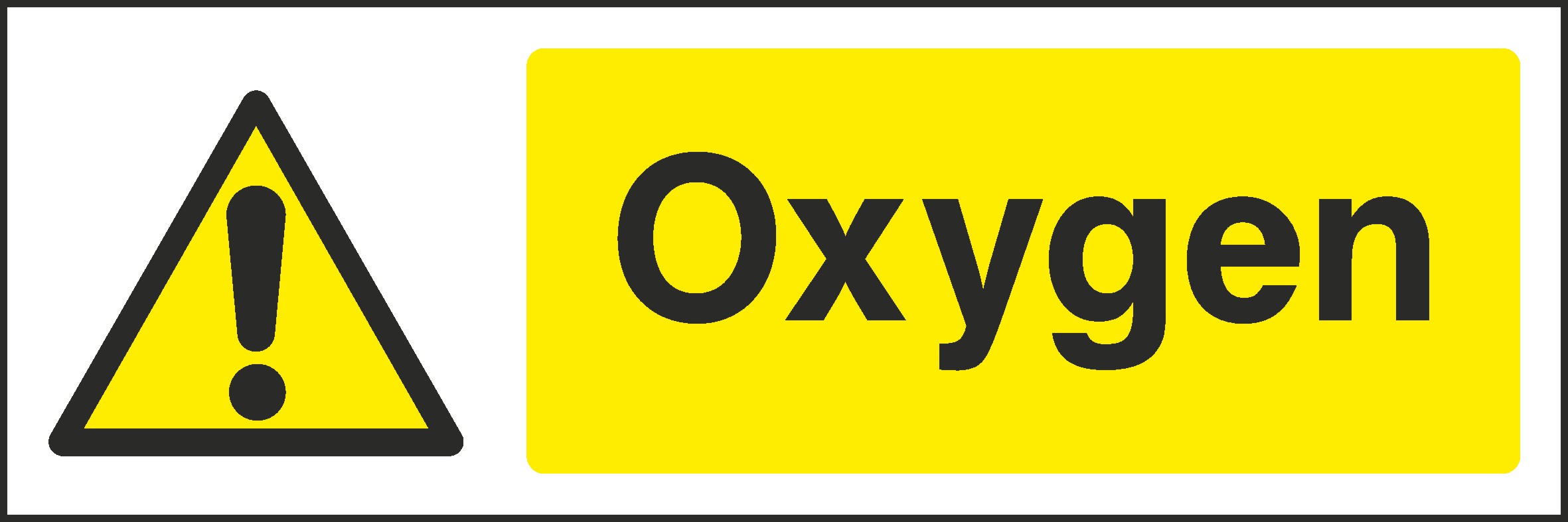 Oxygen Signs and Stickers