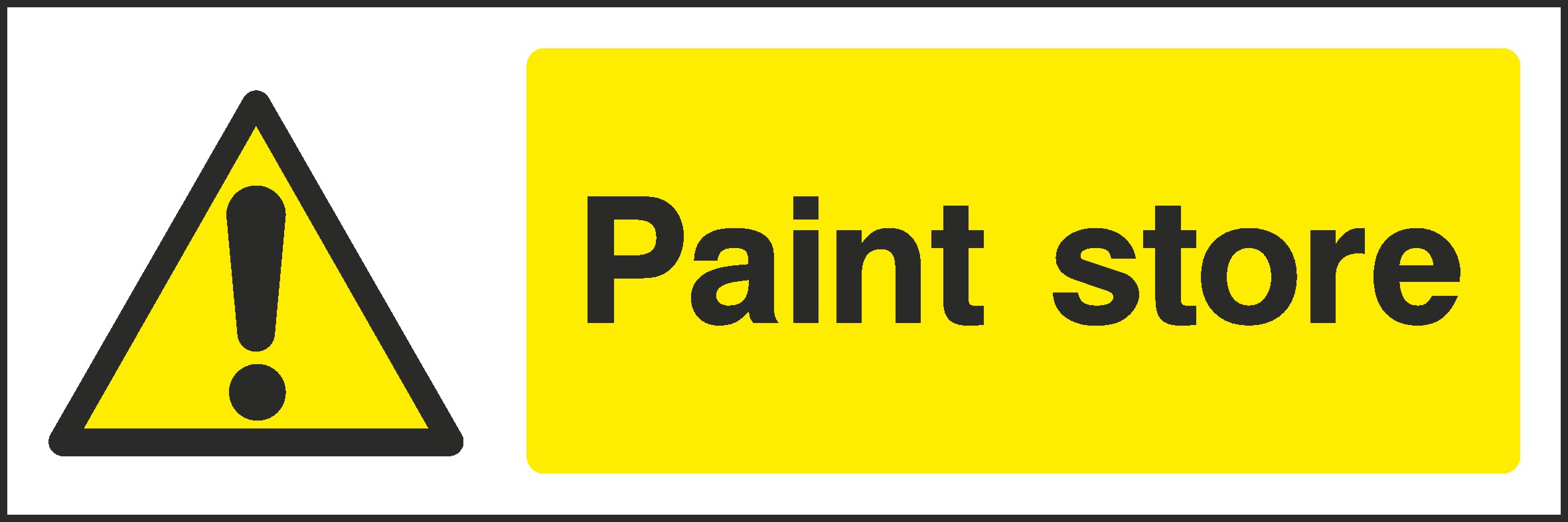 Paint Store Signs and Stickers