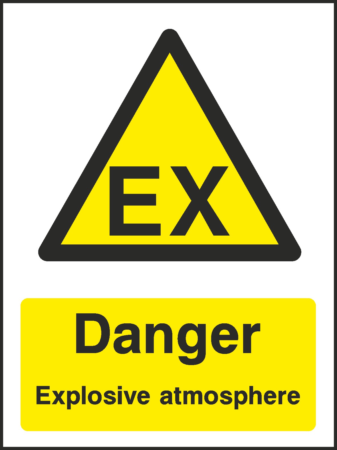Explosive Atmosphere Signs and Stickers
