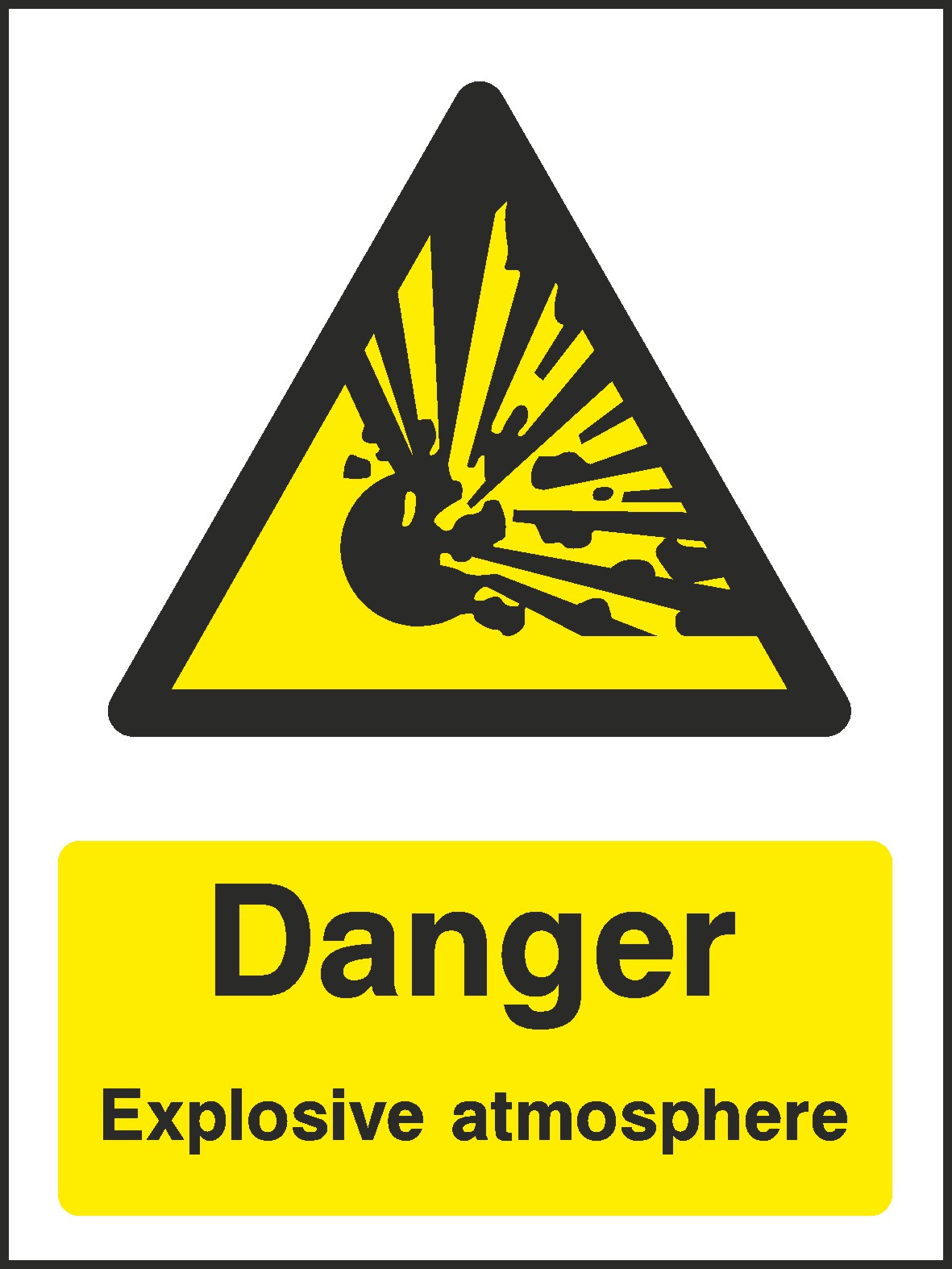 Explosive Atmosphere Signs and Stickers