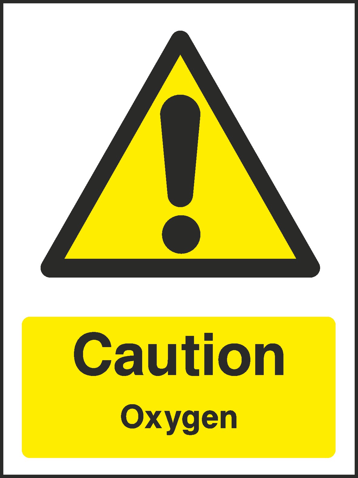 Oxygen Signs and Stickers