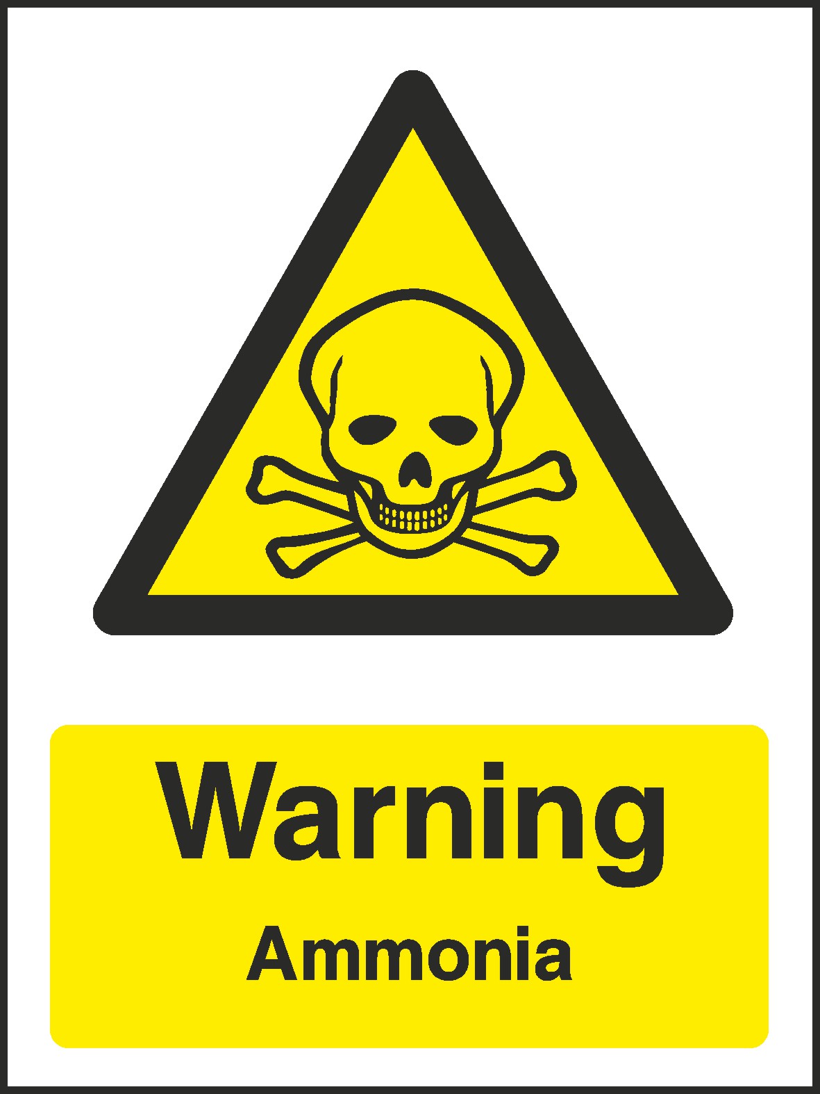 Ammonia Signs and Stickers