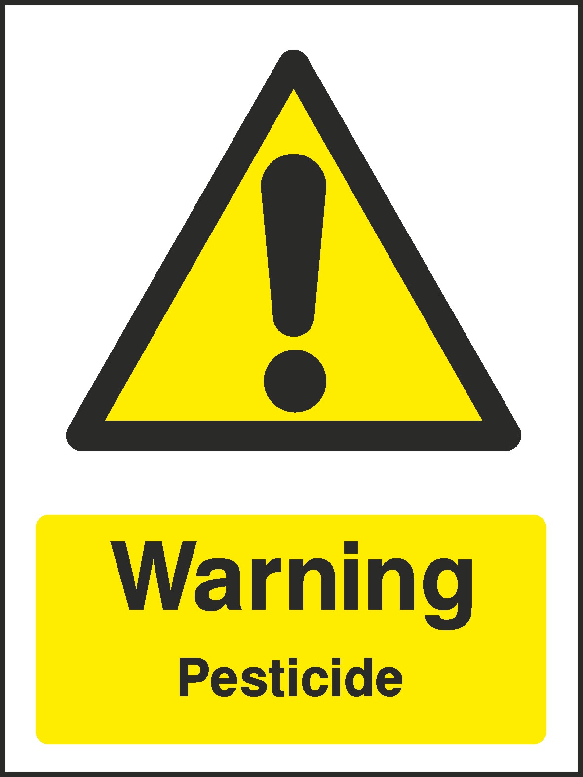 Pesticide Signs and Stickers