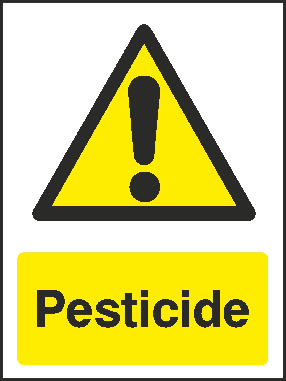 Pesticide Warning Signs and Stickers