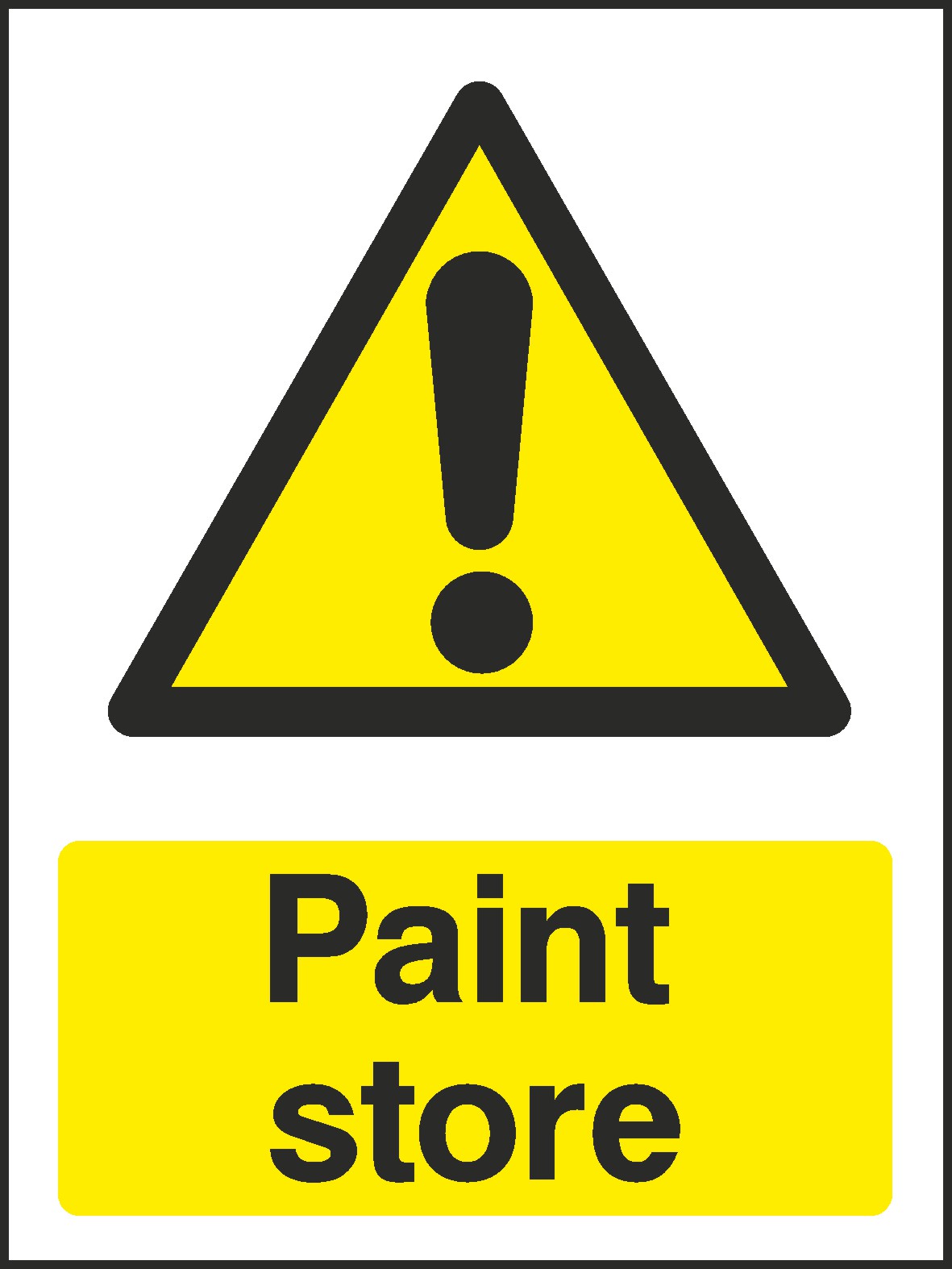 Paint Store Signs and Stickers