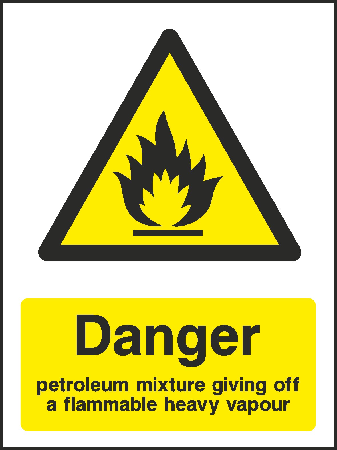 Petroleum Mixture Signs and Stickers