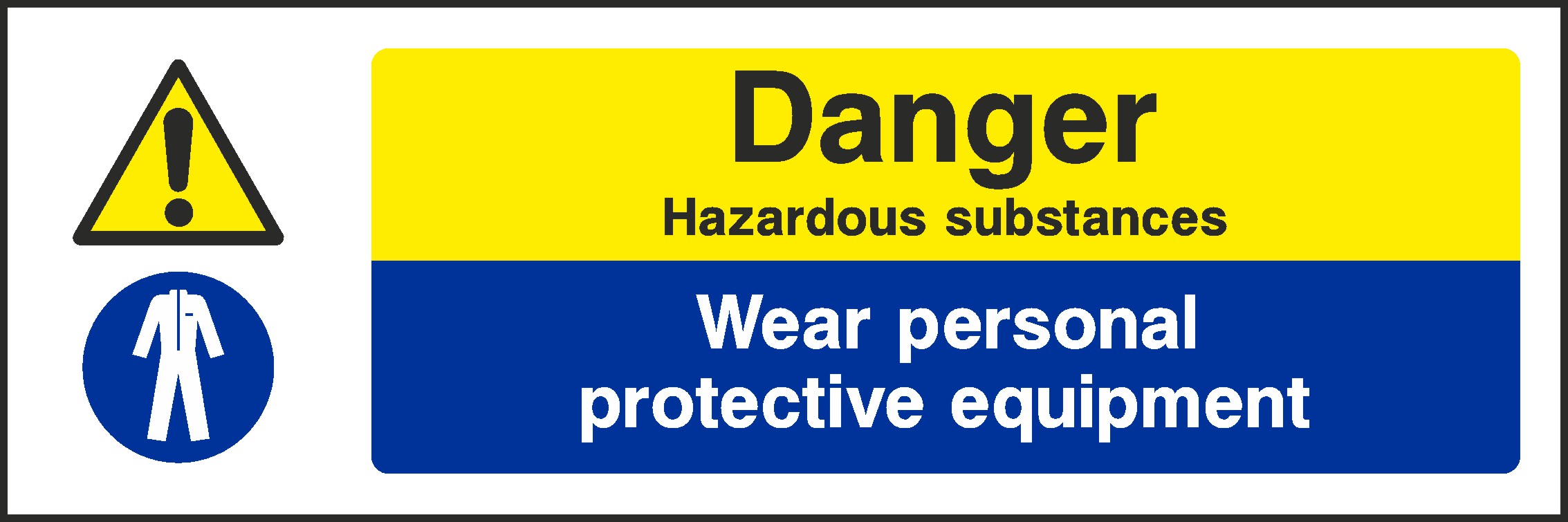 Wear Protective Equipment Signs and Stickers