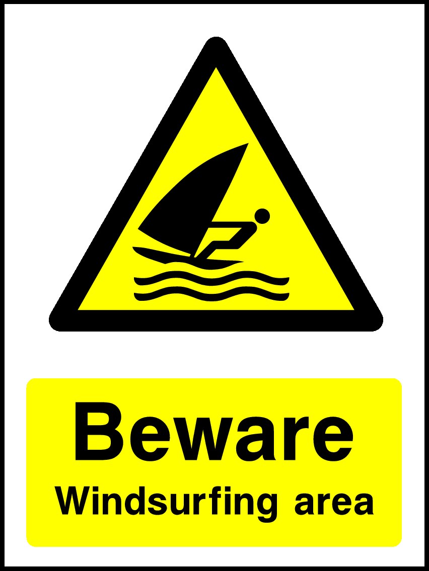 Windsurfing Signs and Stickers