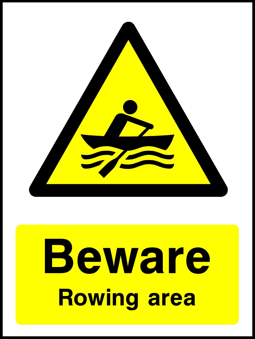Rowing Signs and Stickers