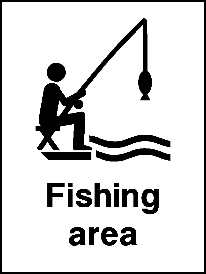 Fishing Signs and Stickers